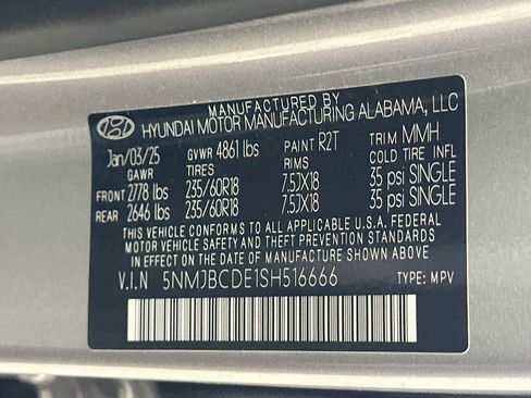 Used 2025 Hyundai Tucson SEL AWD/4WD image 12