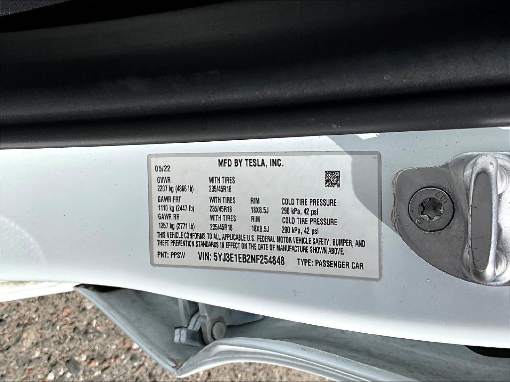 Used 2022 Tesla Model 3 Long Range AWD/4WD image 19