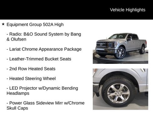 Used 2021 Ford F150 Lariat w/ Equipment Group 502A High AWD/4WD image 13