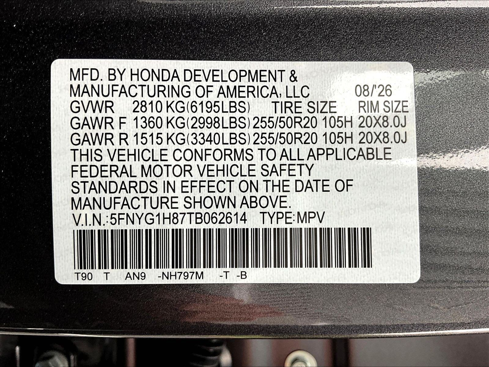 New 2026 Honda Pilot Elite image 22