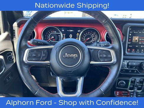 Used 2022 Jeep Wrangler Unlimited Rubicon w/ Steel Bumper Group AWD/4WD image 10