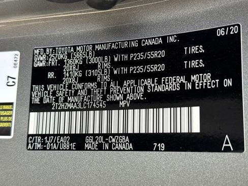 Certified 2020 Lexus RX 350 FWD w/ Premium Package image 28