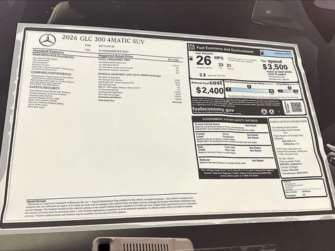 New 2026 Mercedes-Benz GLC 300 4MATIC image 18