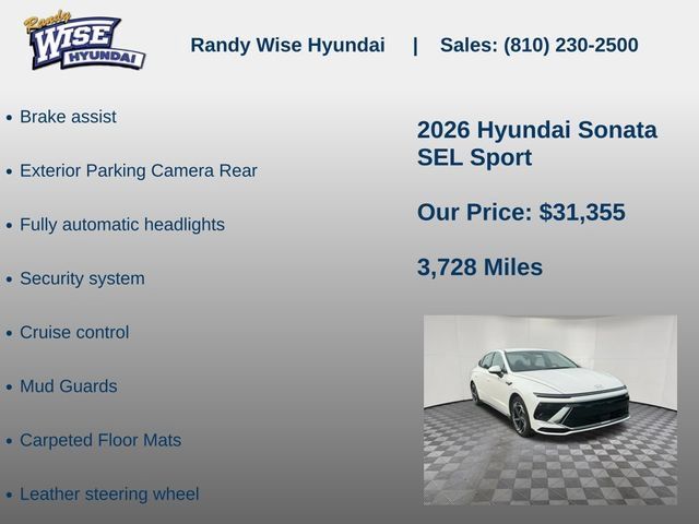 New 2026 Hyundai Sonata SEL FWD image 10