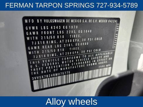 Used 2024 Volkswagen Taos SE FWD image 22