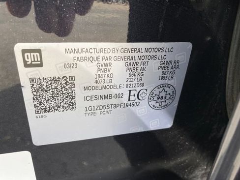 Certified 2023 Chevrolet Malibu LT FWD image 24