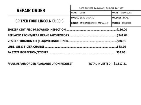Used 2023 Mercedes-Benz GLE 450 4MATIC image 6