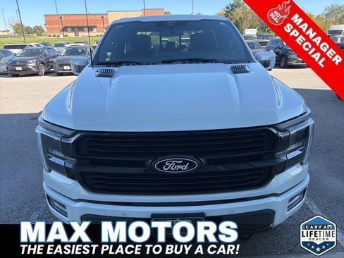 New 2025 Ford F150 Platinum w/ Equipment Group 702A High image 1