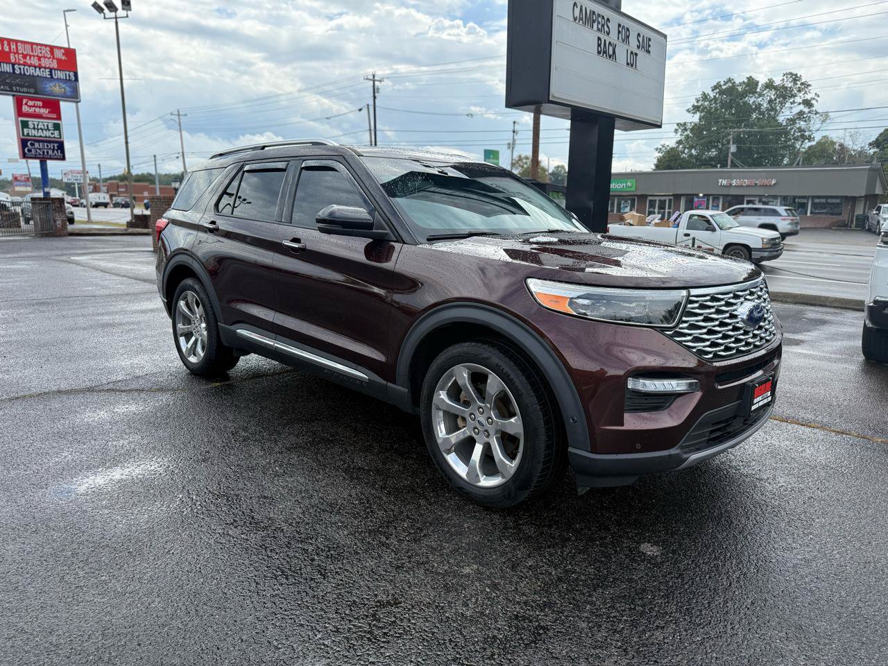 Used 2020 Ford Explorer Platinum w/ Premium Technology Package AWD/4WD image 3