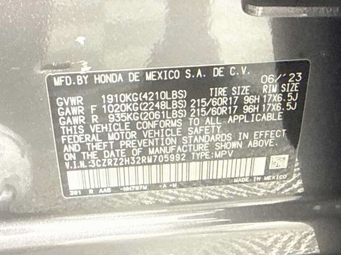 Used 2024 Honda HR-V LX image 39