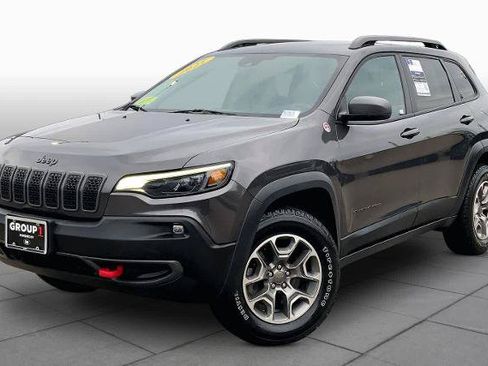 Used 2021 Jeep Cherokee Trailhawk w/ Sun, Sound & Nav Group AWD/4WD image 1