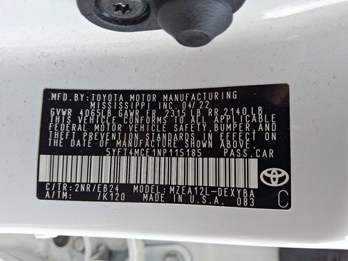 Certified 2022 Toyota Corolla XSE FWD image 26