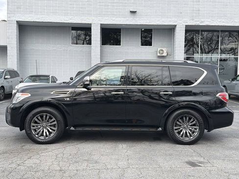 Certified 2019 Nissan Armada Platinum w/ Captain's Chairs Package image 25
