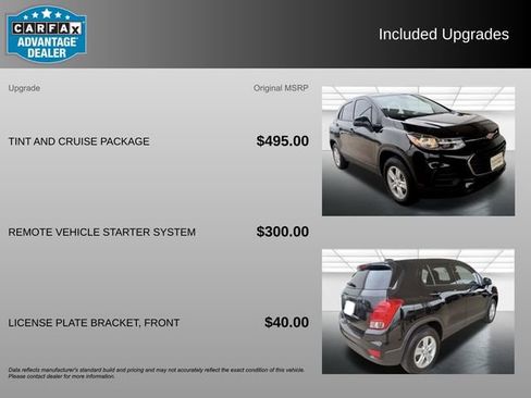 Used 2022 Chevrolet Trax LS w/ Tint and Cruise Package image 3