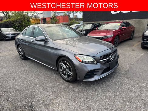 Used 2021 Mercedes-Benz C 300 4MATIC Sedan w/ AMG Line image 3