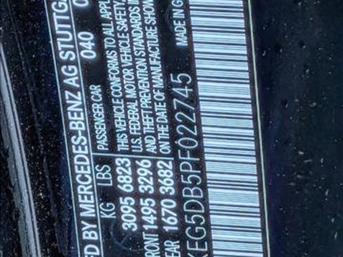 Used 2023 Mercedes-Benz EQE AMG 4MATIC Sedan image 24