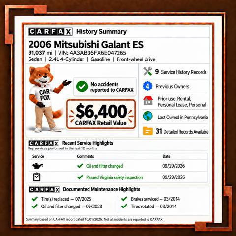 Used 2006 Mitsubishi Galant ES FWD image 2