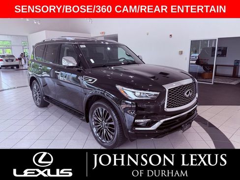 Used 2023 INFINITI QX80 Sensory w/ Cargo Package AWD/4WD image 1