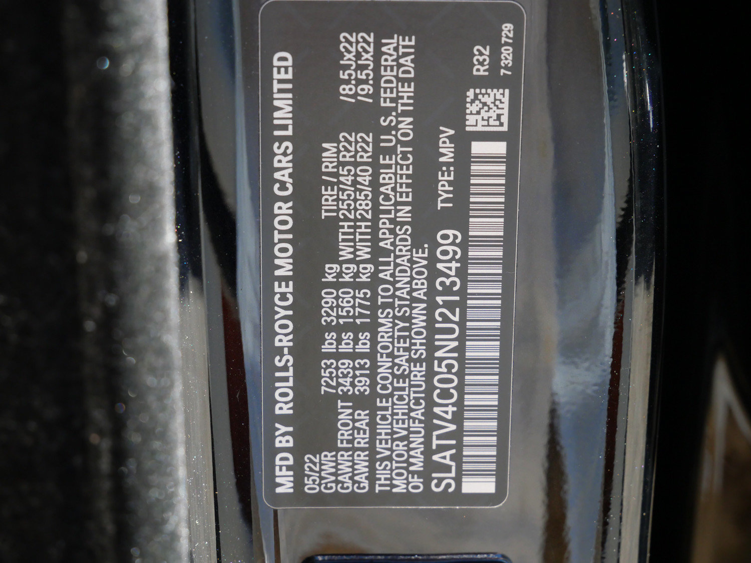 Certified 2022 Rolls-Royce Cullinan w/ Technology Package AWD/4WD image 34