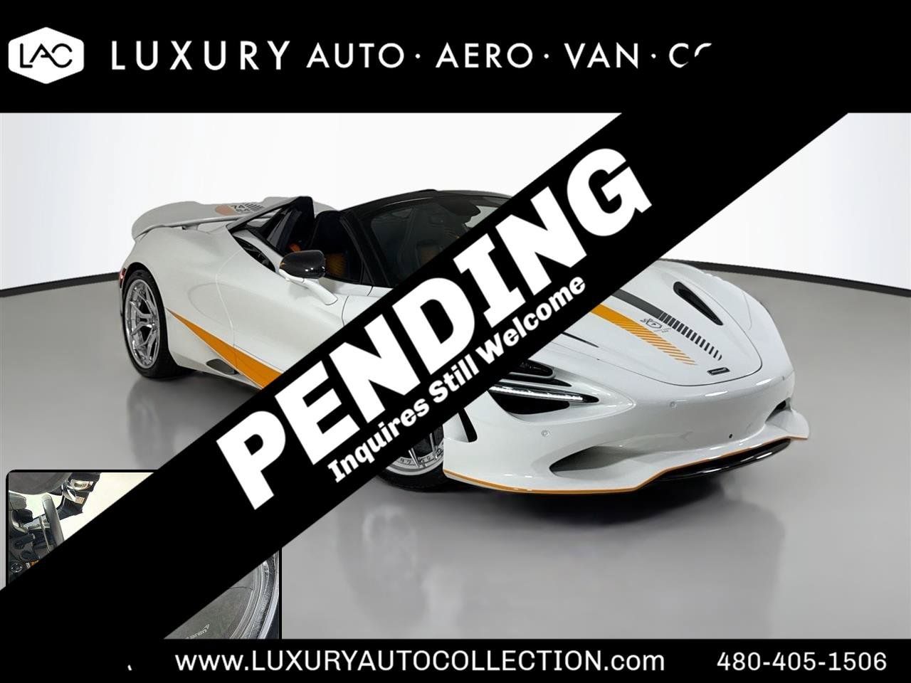 Used 2024 McLaren 750S Spider RWD image 1