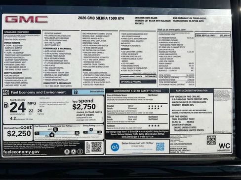 New 2026 GMC Sierra 1500 AT4 image 21