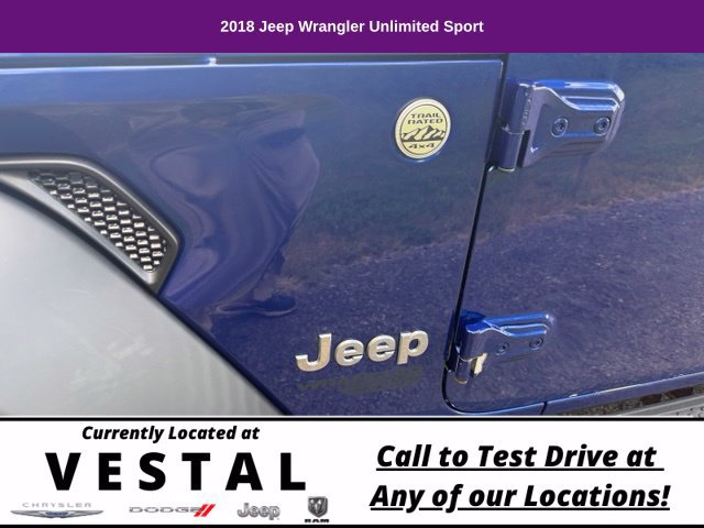 Used 2018 Jeep Wrangler Unlimited Sport AWD/4WD image 10