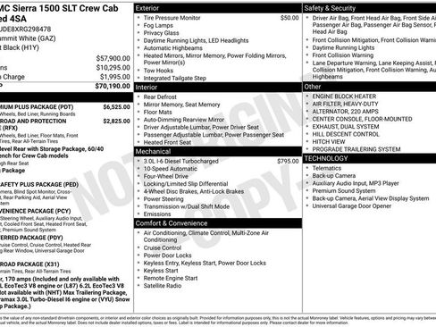 Used 2024 GMC Sierra 1500 SLT w/ SLT Premium Plus Package image 34