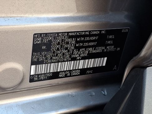Used 2026 Toyota RAV4 LE AWD/4WD image 27