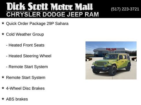 Used 2023 Jeep Wrangler Unlimited Sahara w/ Cold Weather Group image 17