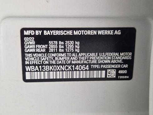 Used 2022 BMW M550i xDrive w/ Executive Package AWD/4WD image 33