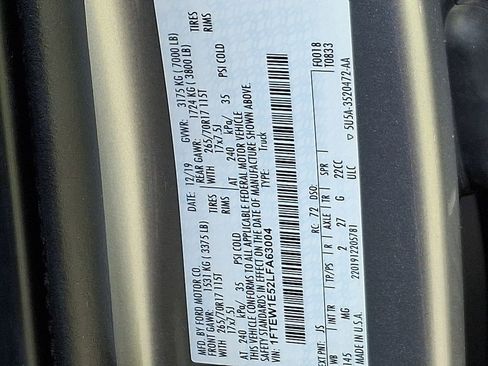 Certified 2020 Ford F150 XLT w/ Equipment Group 301A Mid AWD/4WD image 27