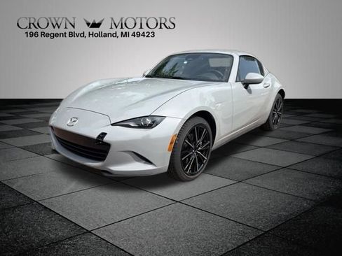 New 2026 MAZDA MX-5 Miata RF Grand Touring w/ Weather Package RWD image 3