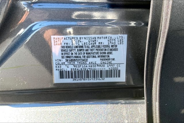 New 2027 Nissan Sentra S w/ Floor Mat Package FWD image 8
