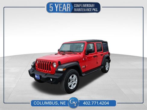 Used 2018 Jeep Wrangler Unlimited Sport S AWD/4WD image 1