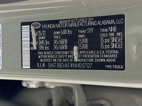 Used 2022 Hyundai Santa Cruz SEL AWD/4WD image 38