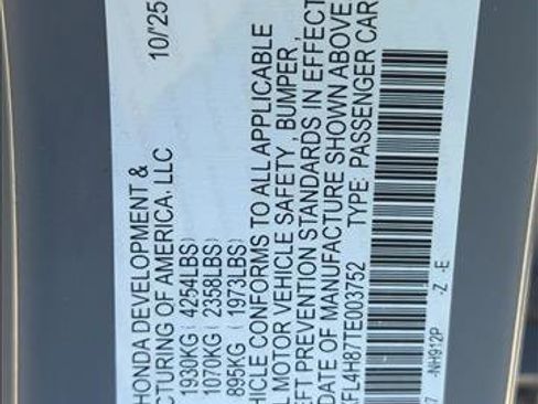 New 2026 Honda Civic Sport image 24