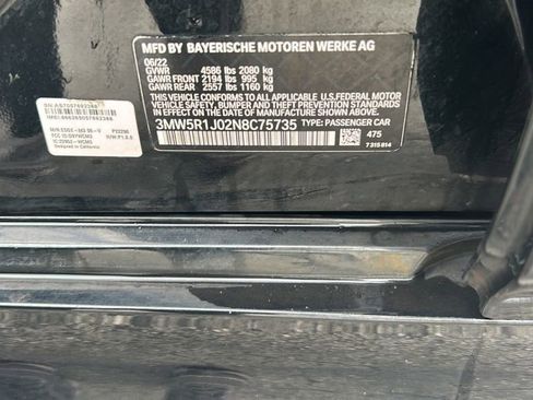 Used 2022 BMW 330i Sedan w/ Driving Assistance Package image 45