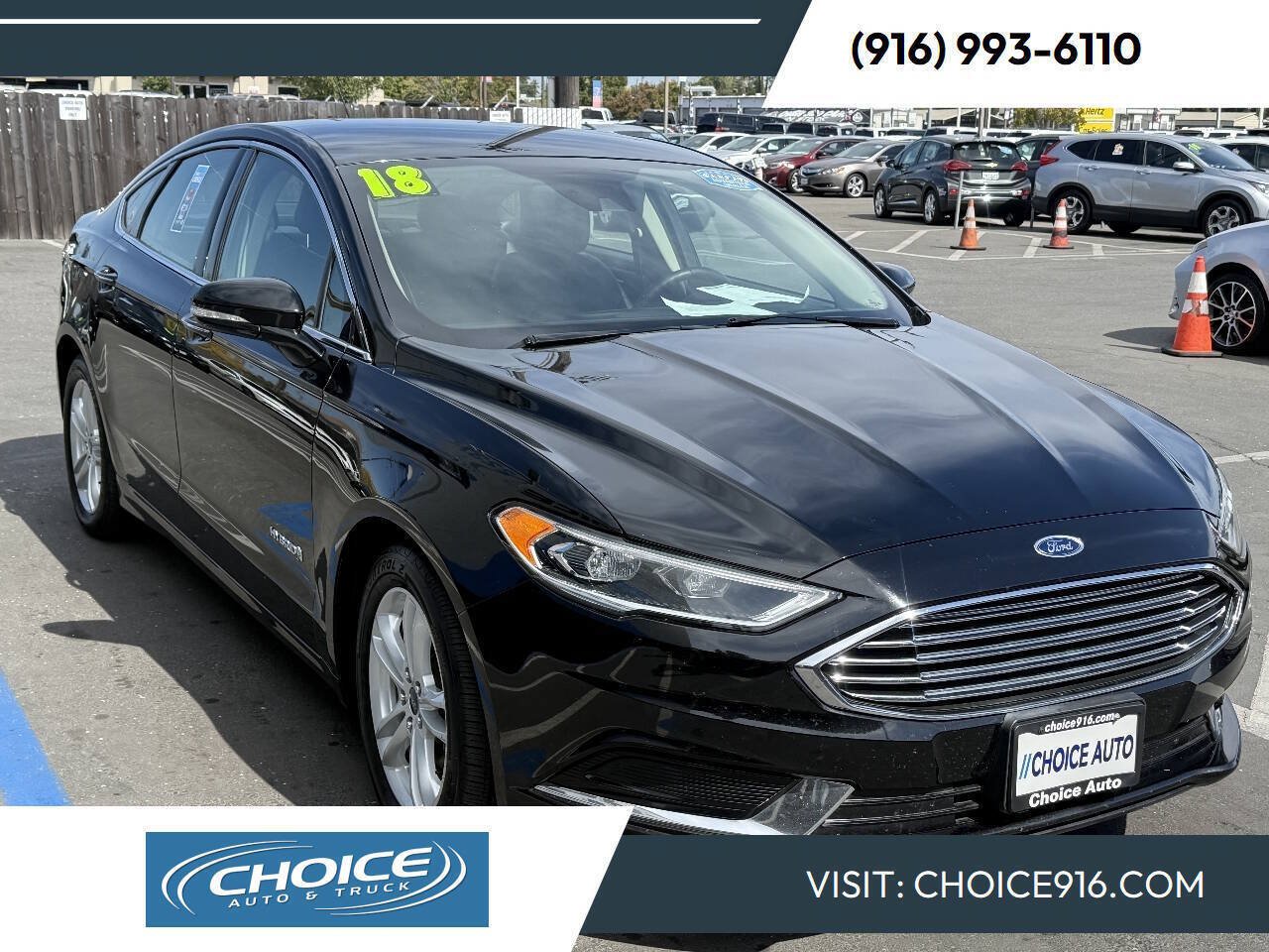 Used 2018 Ford Fusion SE w/ Equipment Group 602A FWD image 1
