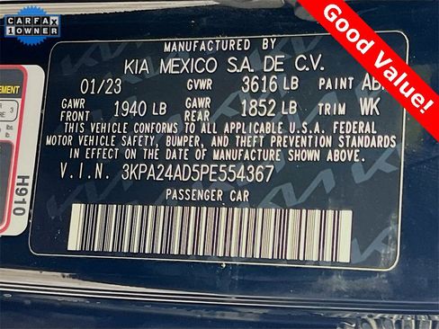 Certified 2023 Kia Rio LX image 30