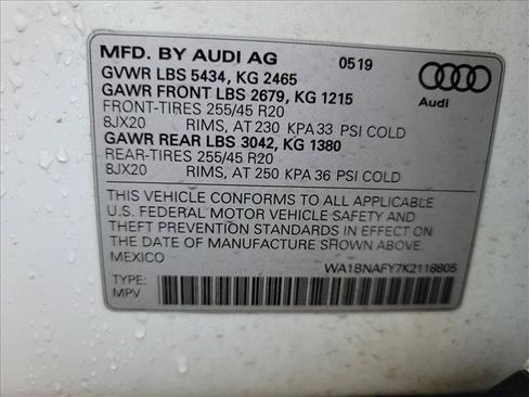 Used 2019 Audi Q5 2.0T Premium Plus w/ Premium Plus Package AWD/4WD image 19