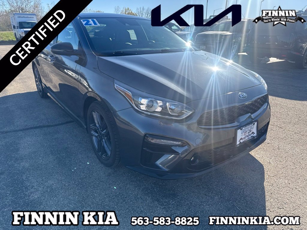Certified 2021 Kia Forte GT-Line w/ GT-Line Premium Package FWD image 1