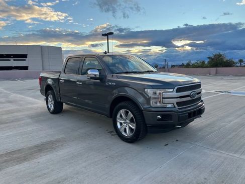 Used 2018 Ford F150 Platinum w/ Max Trailer Tow Package image 3