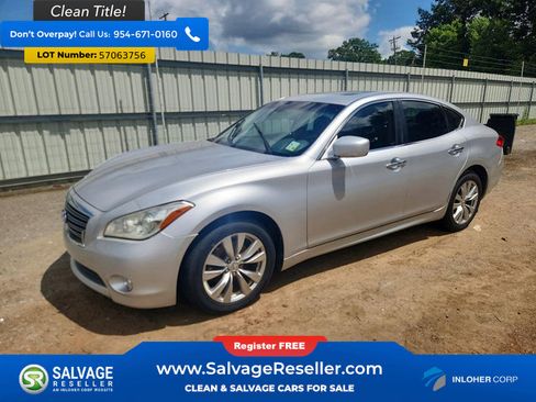 Used 2012 INFINITI M37 w/ Premium Pkg RWD image 1