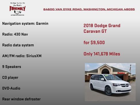 Used 2018 Dodge Grand Caravan GT FWD image 5