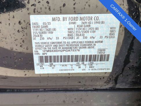 Used 2023 Ford Explorer XLT w/ Equipment Group 202A image 75