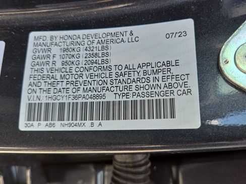 Used 2023 Honda Accord EX image 19