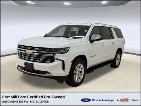 Used 2021 Chevrolet Suburban Premier w/ Premium Package RWD image 1