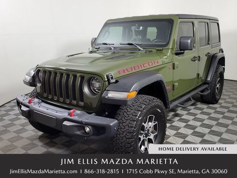 Used 2020 Jeep Wrangler Unlimited Rubicon AWD/4WD image 1