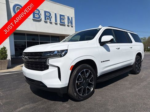 Used 2021 Chevrolet Suburban RST w/ Rear Media and Nav Package image 1