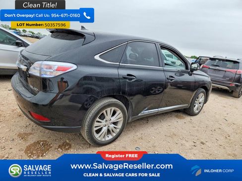 Used 2012 Lexus RX 450h FWD w/ Premium Pkg image 4